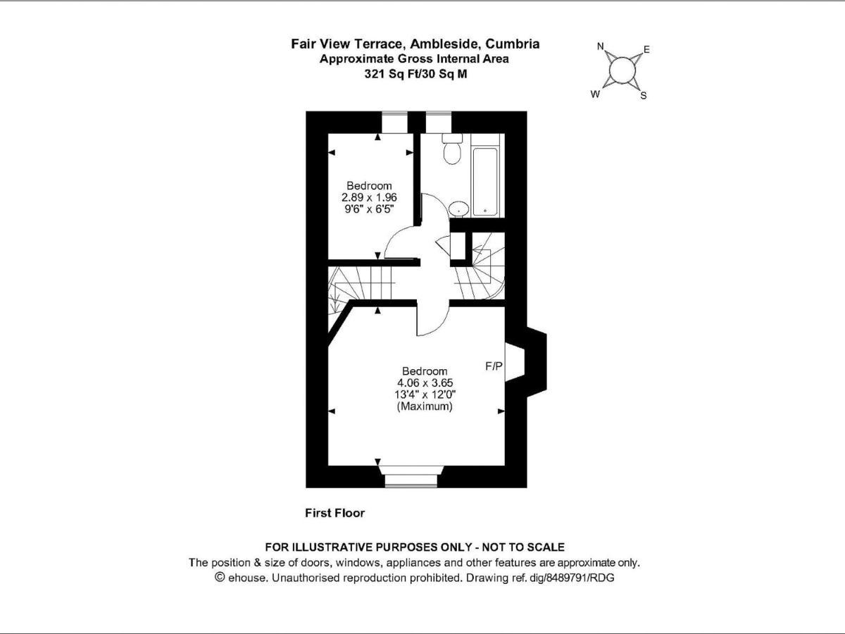 Willa 2 Fairview Terrace Ambleside Zewnętrze zdjęcie